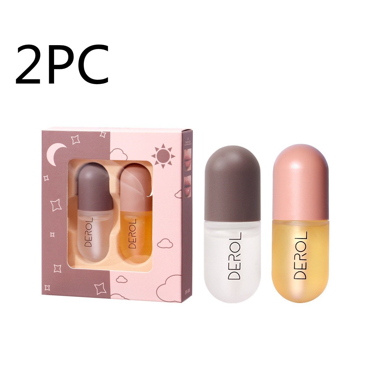 2c13c44e-b185-42c8-9629-bfdbeec74fca-2.jpg Day Night Instant Volume Lip Plumper Oil Clear Lasting Nourishing Repairing Reduce Lip Fine Line Care Lip Beauty Cosmetic - Image 3