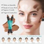 Dual Head Dual-use Highlight Brightening Highlighting Stick Nose Shadow Shading Pen - Image 6